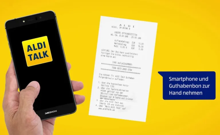 Aldi Talk Guthaben abfragen per Telefonnummer