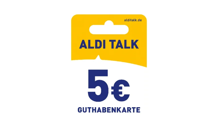 Aldi Talk Guthaben 5 Euro